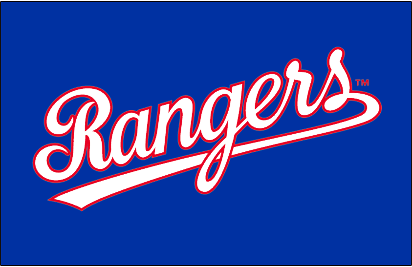 Texas Rangers 1984-1993 Jersey Logo t shirts DIY iron ons